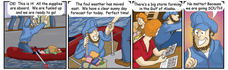 Begin cruise to Mexico