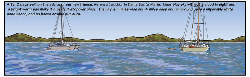 anchoring along the way